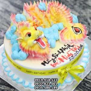 BCG216 420K - Bánh sinh nhật tuổi Thìn, Bánh kem hình con Rồng