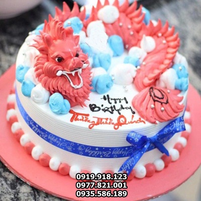 Bánh sinh nhật con Rồng đẹp nhất dễ thương - Bánh kem tuổi Thìn | VFO.VN