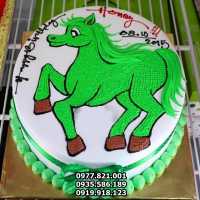 BCG125 410K - Bánh sinh nhật tuổi Ngọ, Bánh kem hình con Ngựa