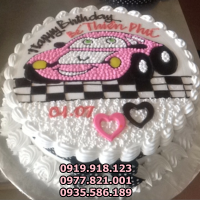 BBT33 390K Bánh sinh nhật ô tô tặng bé trai